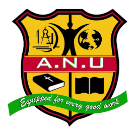 All Nations University crest